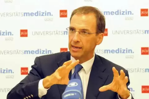 Norbert Pfeifer, Chef der Mainzer Unimedizin.