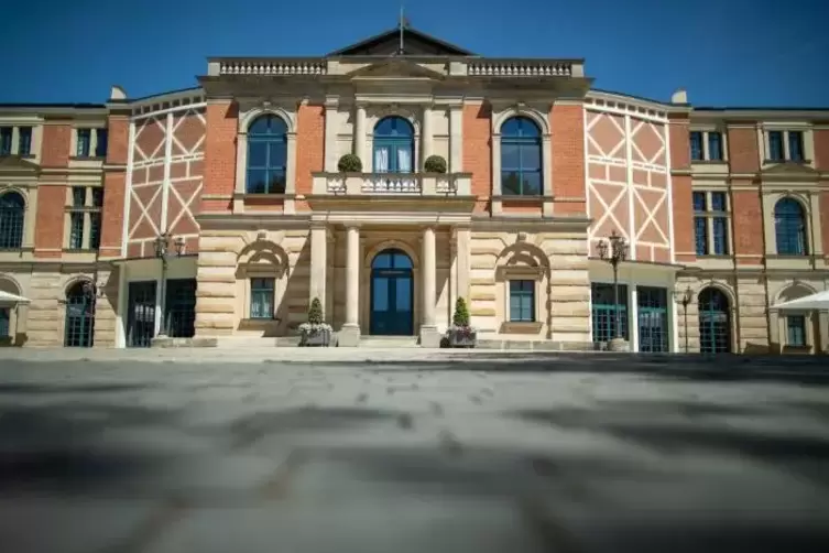 Das Bayreuther Festspielhaus: Hier hebt sich dieses Jahr kein Vorhang. 