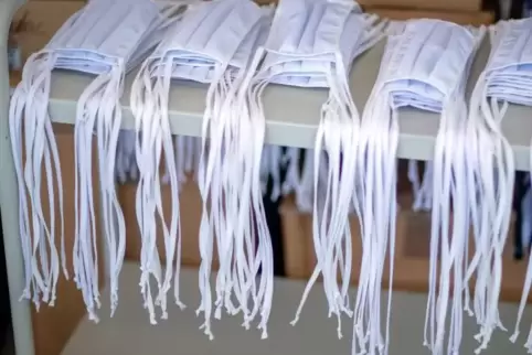 Das Produkt der Stunde: Schutzmasken aller Art.