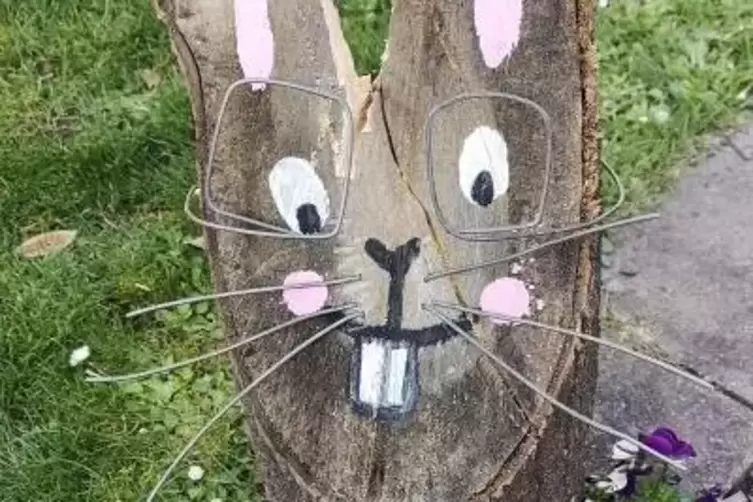 Der M&uuml;nchweilerer Osterhase, geschickt von IrisBrachhold.