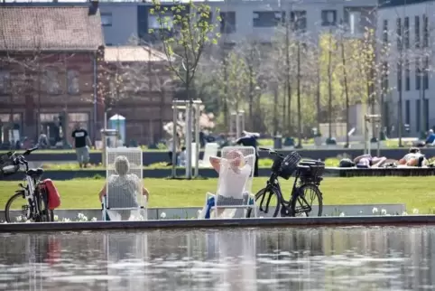 Der Schein trügt: So friedlich war es nicht immer im Südpark.