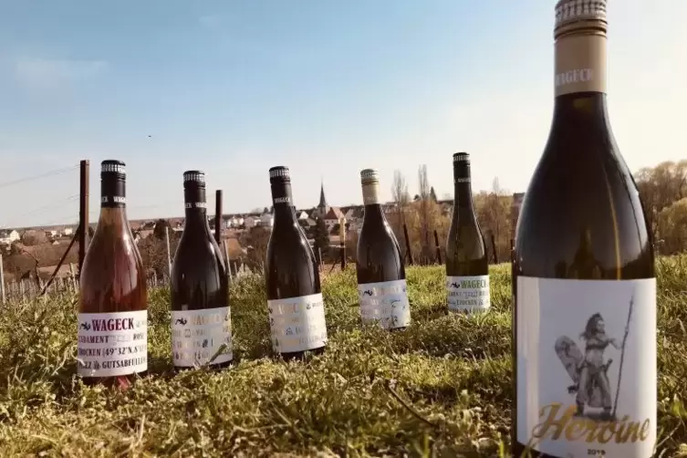 Diese Weine kommen ins Weinpaket aus Bissersheim. 