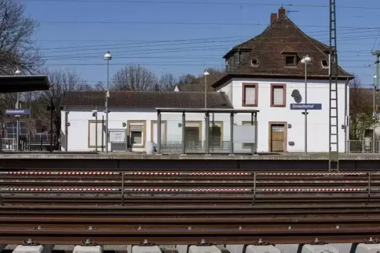 Sorgt für Ärger: der Bahnhof auf dem Einsiedlerhof. 