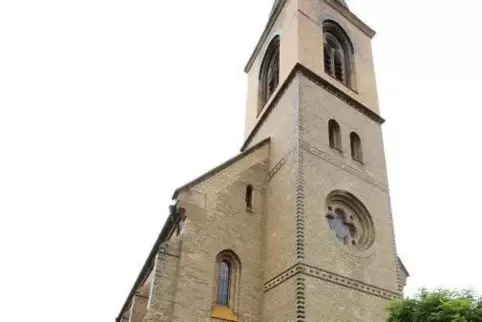  Zu, aber Gottesdienstort: die katholische Kirche in Mechtersheim.