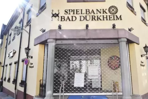 Nichts geht mehr: Kein Zutritt zur Spielbank. 
