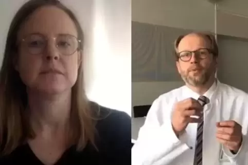 Rebecca Ditt im Gespräch mit Dr. Alexander Jatzko.
