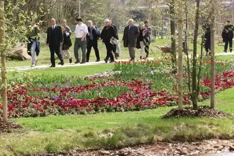 Seit der Landesgartenschau plätschert die Lauter durchs Gelände. 