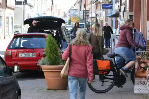 Frühlingserwachen im Einzelhandel nach den Corona-Beschränkungen. Nicht nur in Kandel.