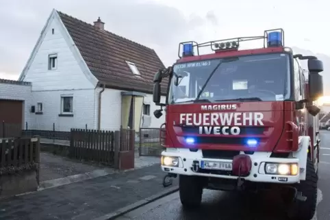 Bei Einsätzen im Osten der Stadt – das Foto ist im Dezember 2018 in der Friedenstraße entstanden – hat es die Feuerwehr schwer, 
