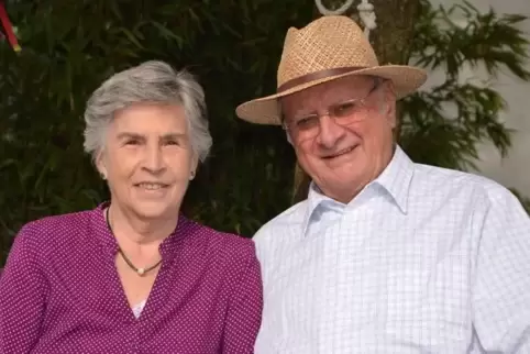 Gerlinde und Wilhelm Schwarz aus Limburgerhof haben sich an Fasnacht kennengelernt, heute feiern sie Diamanthochzeit. 