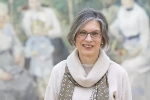 „Wir warten!“: Britta Buhlmann vom Museum Pfalzgalerie. „Wir warten!“: Britta Buhlmann vom Museum Pfalzgalerie.