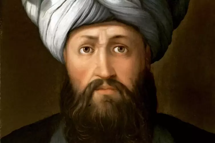 Wie Saladin aussah, lässt sich heute nicht mehr rekonstruieren. Langer Bart und ein milder, fast melancholischer Blick – Cristof