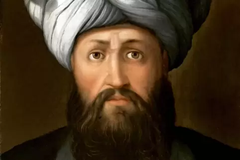 Wie Saladin aussah, lässt sich heute nicht mehr rekonstruieren. Langer Bart und ein milder, fast melancholischer Blick – Cristof