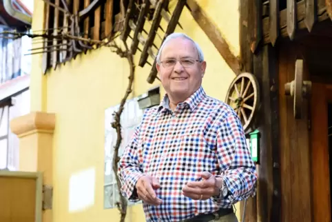 Auch mit 80 noch voller Energie: Emil Münzer.