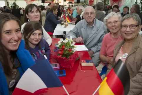 In Obereisenbach wurde 2016 die deutsch-französische Partnerschaft gefeiert.