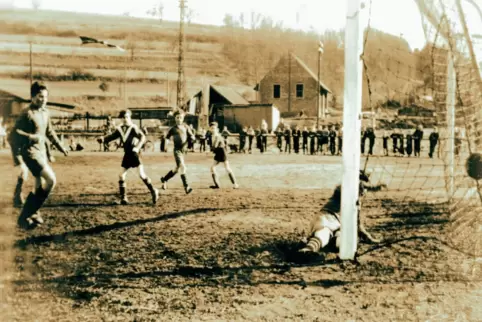 Eine Jugendmannschaft der Palatia in den 60er Jahren. 