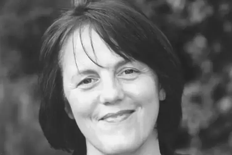 Ruth Ratter im Jahr 2000 als Gr&uuml;nen-Fraktionschef im Kreistag. 