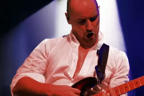 Hat vor wie hinter der Kamera Talent bewiesen: der Gitarrist und Sänger Markus Pfeffer. 