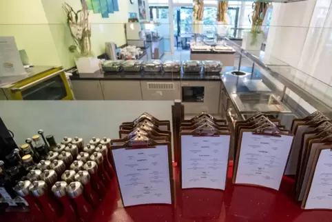 Geschlossen: In der Gastronomie ist für fast alle Mitarbeiter Kurzarbeit angemeldet.