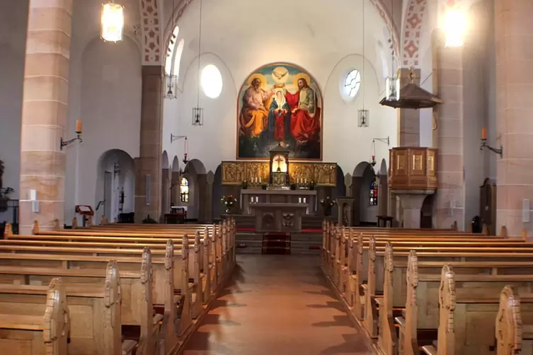 In der Wallfahrtskirche von Maria Rosenberg wird am Sonntag der erste öffentliche Gottesdienst nach der Corona-Pause gefeiert. W