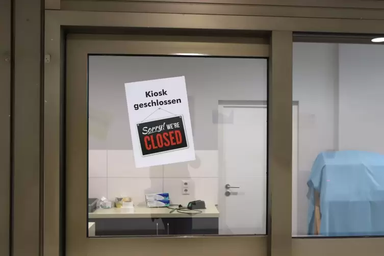 Zwangspause auch f&uuml;r die Schulgastronomie. 