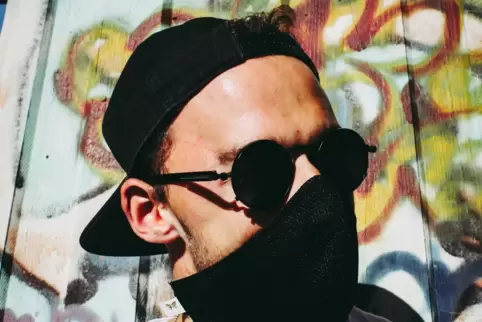 Sportliches Design: die Maske von „FlicknKaxx“.