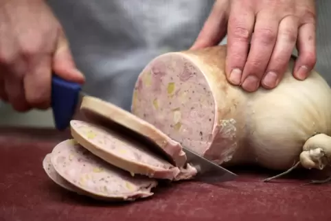 Weniger als fünf Prozent Fett: Pfälzer Saumagen.