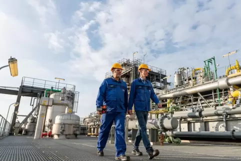 Im Ludwigshafener Stammwerk zählt die BASF derzeit rund 34.600 Mitarbeiter. 