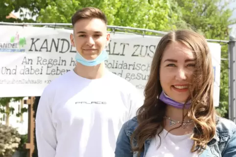 Marcello Mächerle und Marie Binder. 