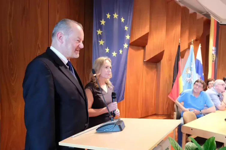 Schon mehrfach besuchten polnische Kommunalpolitiker den Saarpfalz-Kreis. So wie hier Marek Kudla, der stellvertretende Landrat 