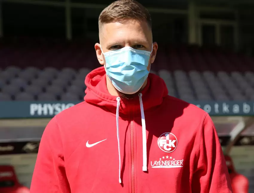Janik Bachmann, Mittelfeldspieler beim 1. FC Kaiserslautern.