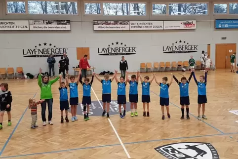 Erster ohne Titel: die Wörther E-Jugend. 