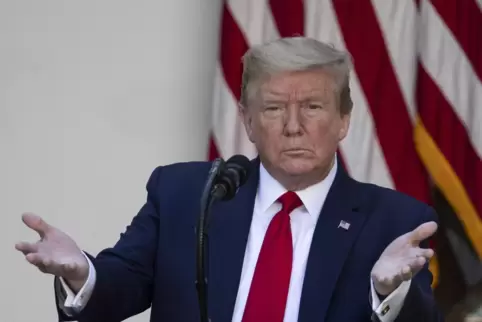 Fremdwort Rezession: US-Präsident Trump erwartet trotz Rekordarbeitslosigkeit ein „phänomenales“ Jahr 2021