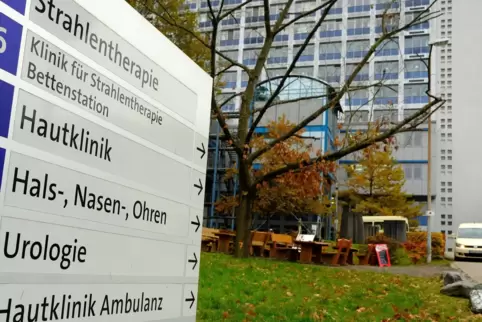Die HNO-Klinik an der Homburger Uni. Die HNO-Klinik an der Homburger Uni.