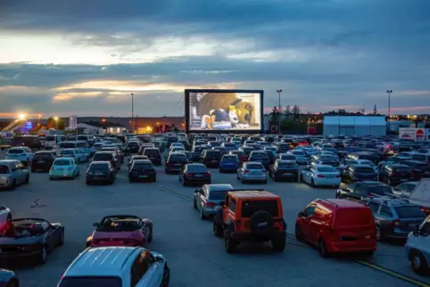 Am Freitag wurde der Animationsfilm „Pets 2“ gezeigt. Die Vorstellung war gut besucht, rund 600 Autos standen auf dem Flugplatz-