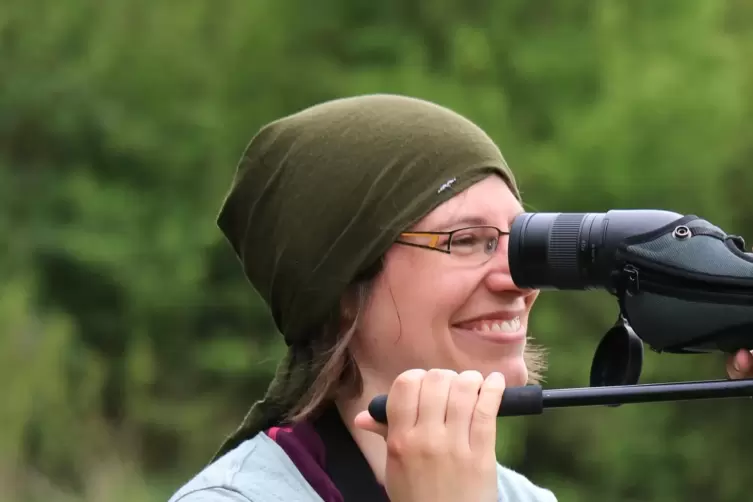 Hat die Teams des Weilerbacher Nabus dieses Jahr f&uuml;r den &bdquo;Birdrace&ldquo; eingeteilt: Helene Krieg. 