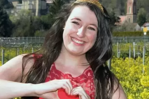 Die amtierende pfälzische Weinkönigin: Anna-Maria Löffler.