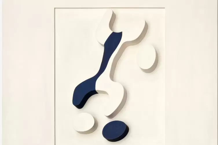 Abstrakter Surrealismus: &bdquo;Torso mit Nabeln&ldquo; von Hans Arp , 1924/1963. 