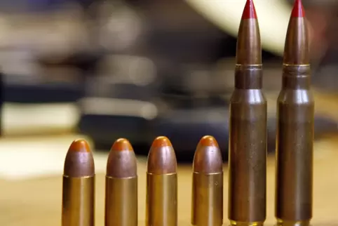 Die Polizei hat aufgefundene Munition sicher entsorgt.