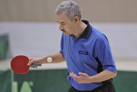 Leitet die Tischtennisabteilung beim TuS Wachenheim: Wolfgang Muhrer. 
