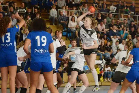 Eine große Kulisse hatte 2019 das Spiel der deutschen U17-Handballerinnen gegen Frankreich in der TSR-Halle. 