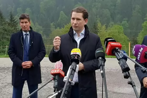 Für seinen Besuch in Kleinwalsertal erntete Österreichs Kanzler Sebastian Kurz heftige Kritik. 