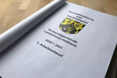 34 Prozent oder doch 35,5 Prozent? Die Höhe der VG-Umlage im neuen Doppelhaushalt der Verbandsgemeinde Lambsheim-Heßheim ist noc