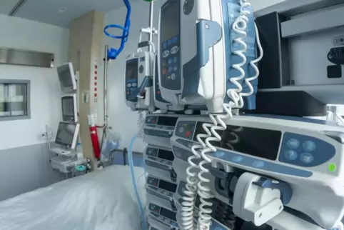 20 Prozent der Intensivbetten muss das Westpfalz-Klinikum vorhalten, falls wieder mehr Corona-Patienten behandelt werden müssen.