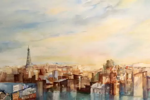 Bild von Paris: eine Arbeit von Theo Ofer.