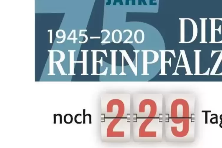 Die Rheinpfalz feiert.