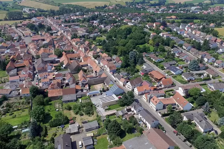 Bei unserem vergangenen Luftbild-R&auml;tsel gesucht: Marnheim.