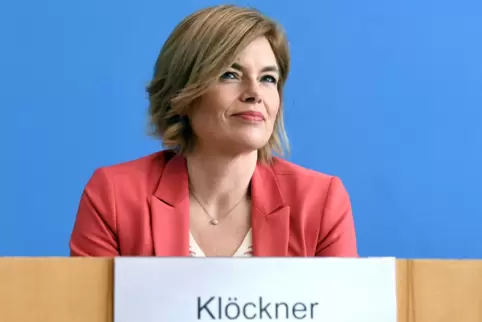 Julia Klöckner am 17. März in Berlin. 