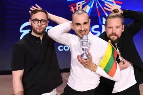 The Roop aus Litauen gewannen mit „On Fire“ in der ARD das „deutsche Finale“ des ausgefallenen Eurovision Song Contest. 
