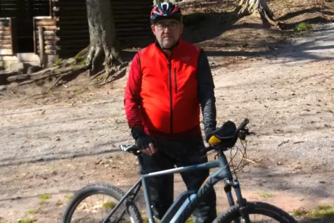 Passionierter E- Bike-Fahrer: Bernhard Käflein aus Dahn. 